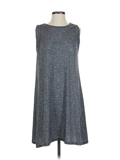 Pre-owned Max Studio Casual Dress In Gray