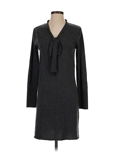 Pre-owned Max Studio Casual Dress In Gray