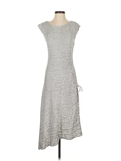 Pre-owned Max Studio Casual Dress In Gray