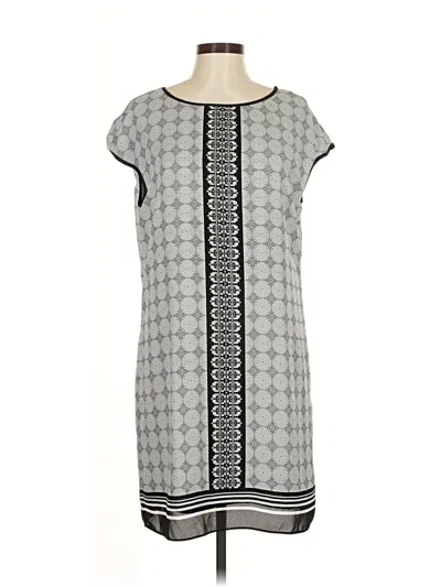 Pre-owned Max Studio Casual Dress In Gray
