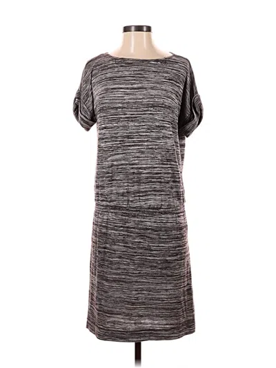 Pre-owned Max Studio Casual Dress In Gray