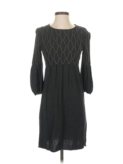 Pre-owned Max Studio Casual Dress In Gray