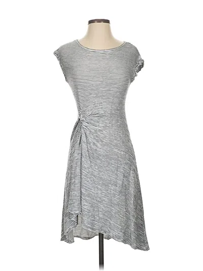 Pre-owned Max Studio Casual Dress In Gray