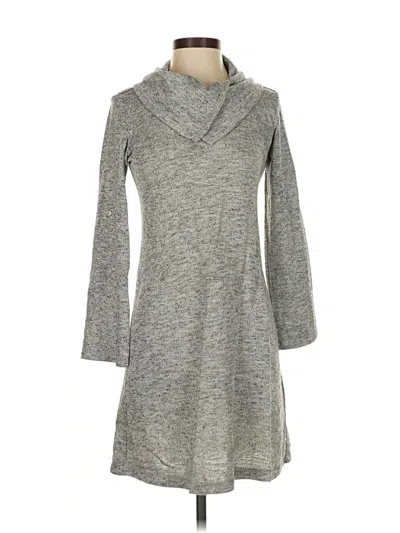 Pre-owned Max Studio Casual Dress In Gray
