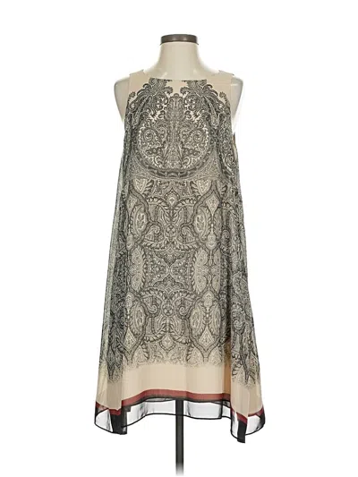 Pre-owned Max Studio Casual Dress In Gray