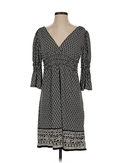 Pre-owned Max Studio Casual Dress In Gray