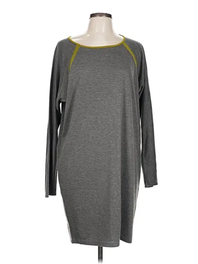 Pre-owned Max Studio Casual Dress In Gray