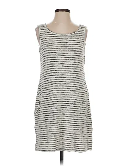 Pre-owned Max Studio Casual Dress In Gray