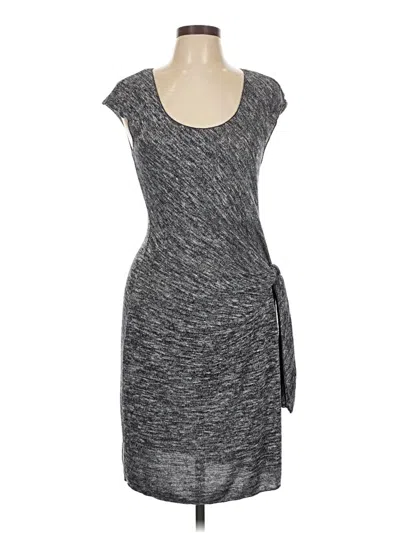 Pre-owned Max Studio Casual Dress In Gray