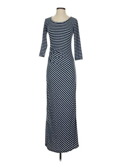 Pre-owned Max Studio Casual Dress In Gray