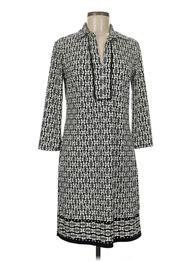 Pre-owned Max Studio Casual Dress In Gray