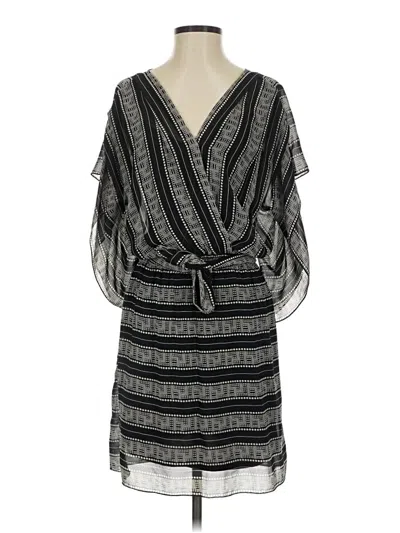 Pre-owned Max Studio Casual Dress In Gray
