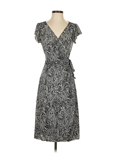 Pre-owned Max Studio Casual Dress In Gray