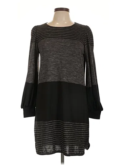 Pre-owned Max Studio Casual Dress In Gray