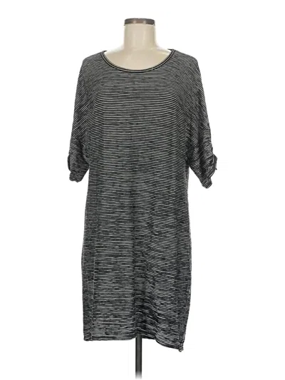 Pre-owned Max Studio Casual Dress In Gray