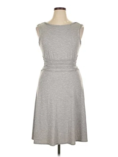 Pre-owned Max Studio Casual Dress In Gray