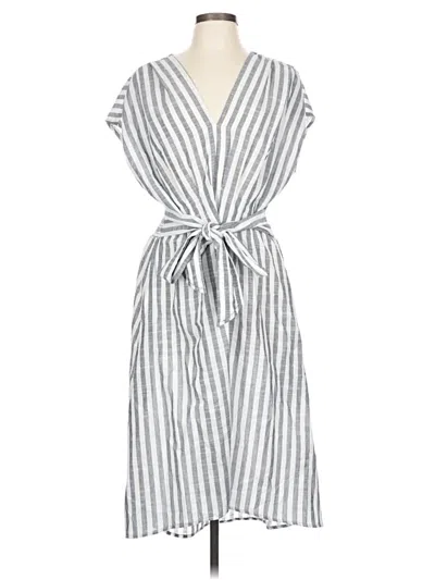 Pre-owned Max Studio Casual Dress In Gray