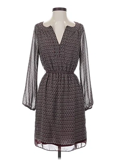 Pre-owned Max Studio Casual Dress In Gray