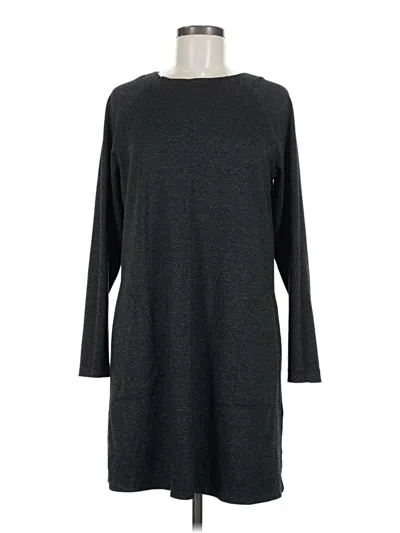 Pre-owned Max Studio Casual Dress In Gray