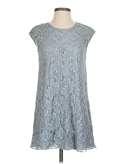 Pre-owned Max Studio Casual Dress In Gray