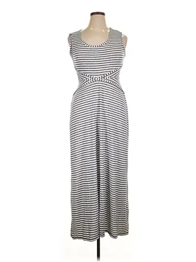 Pre-owned Max Studio Casual Dress In Gray
