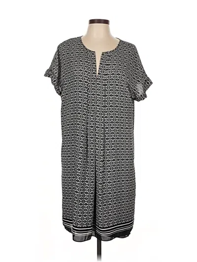 Pre-owned Max Studio Casual Dress In Gray