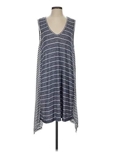 Pre-owned Max Studio Casual Dress In Gray