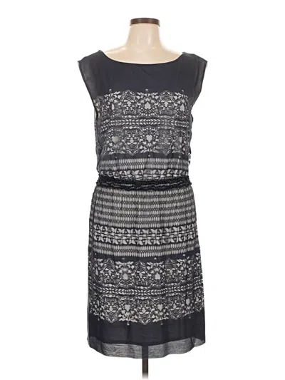 Pre-owned Max Studio Casual Dress In Gray
