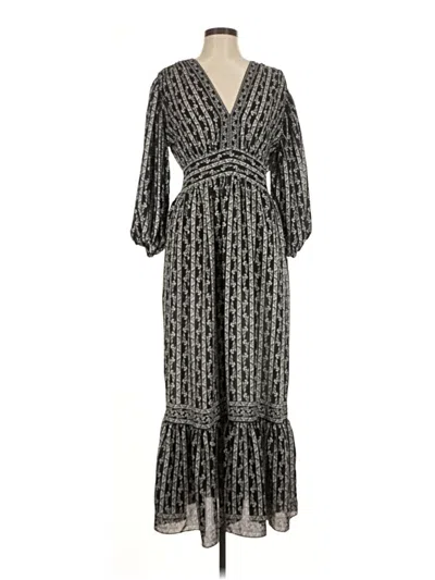 Pre-owned Max Studio Casual Dress In Gray