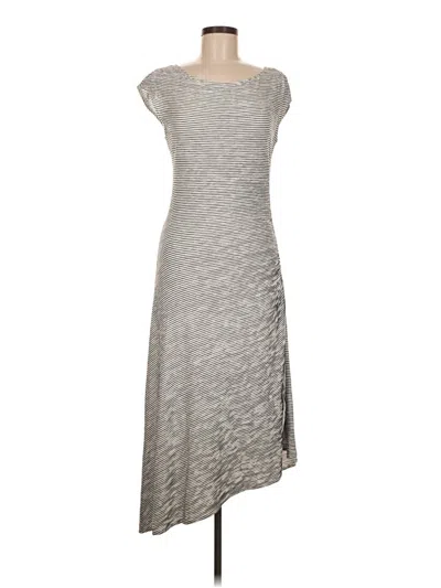 Pre-owned Max Studio Casual Dress In Gray