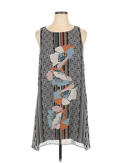 Pre-owned Max Studio Casual Dress In Gray