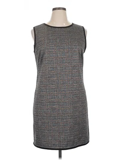 Pre-owned Max Studio Casual Dress In Gray