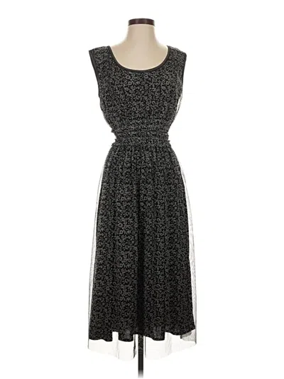 Pre-owned Max Studio Casual Dress In Gray