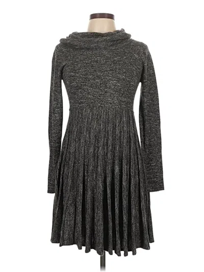 Pre-owned Max Studio Casual Dress In Gray