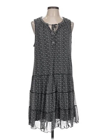 Pre-owned Max Studio Casual Dress In Gray