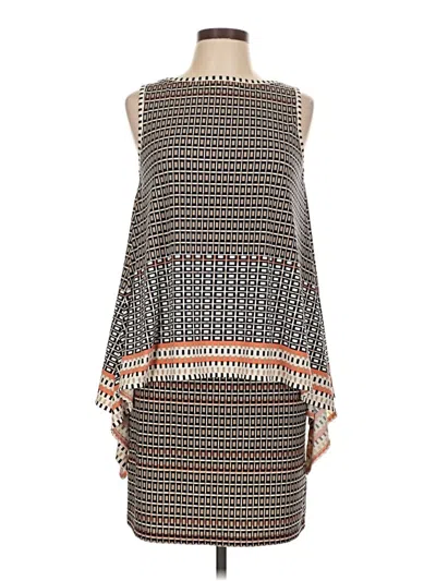 Pre-owned Max Studio Casual Dress In Gray