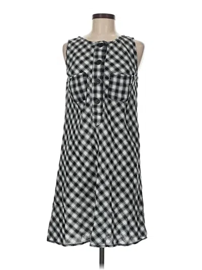 Pre-owned Max Studio Casual Dress In Gray