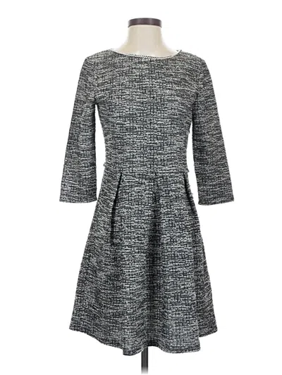 Pre-owned Max Studio Casual Dress In Gray