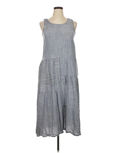 Pre-owned Max Studio Casual Dress In Gray