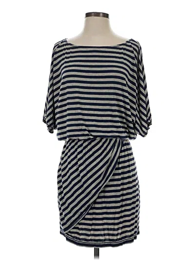 Pre-owned Max Studio Casual Dress In Gray