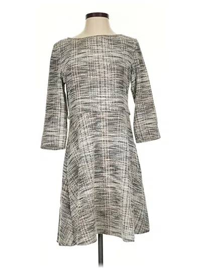 Pre-owned Max Studio Casual Dress In Gray