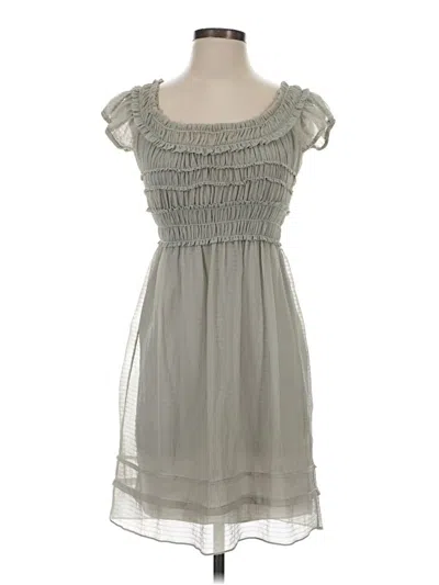 Pre-owned Max Studio Casual Dress In Gray