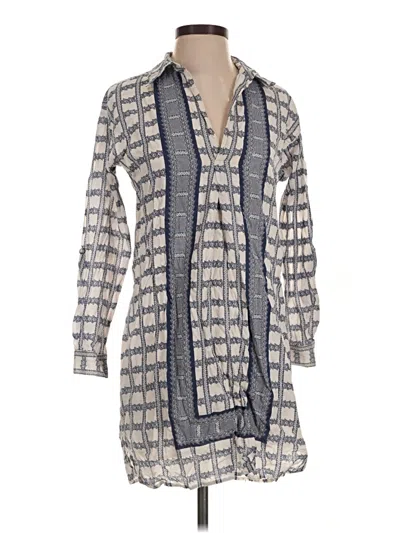 Pre-owned Max Studio Casual Dress In Gray