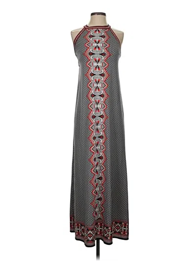 Pre-owned Max Studio Casual Dress In Gray