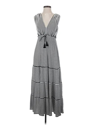 Pre-owned Max Studio Casual Dress In Gray