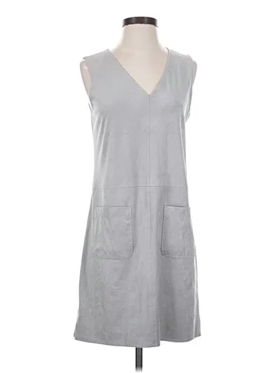 Pre-owned Max Studio Casual Dress In Gray