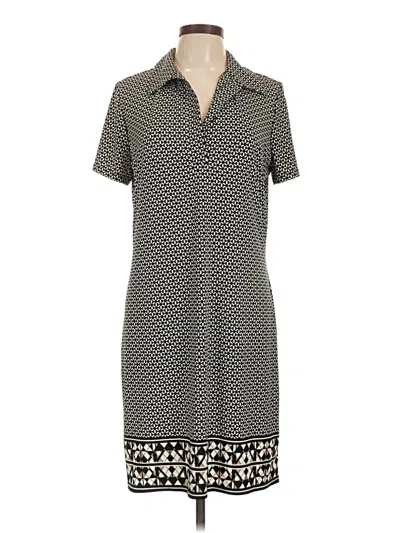 Pre-owned Max Studio Casual Dress In Gray