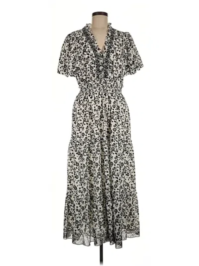 Pre-owned Max Studio Casual Dress In Gray