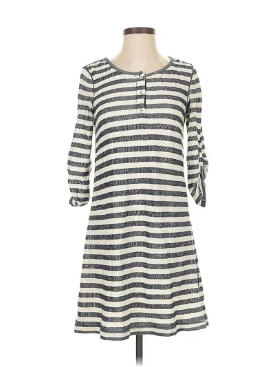 Pre-owned Max Studio Casual Dress In Gray