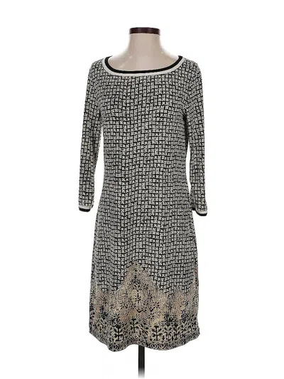 Pre-owned Max Studio Casual Dress In Gray
